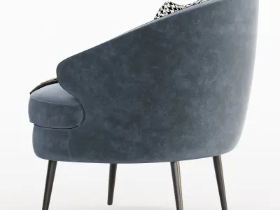 brevik armchair 3D model