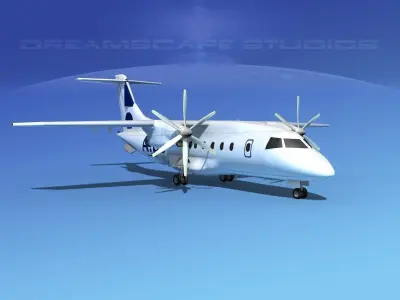 Dornier Do-328-130 Alps 3D model
