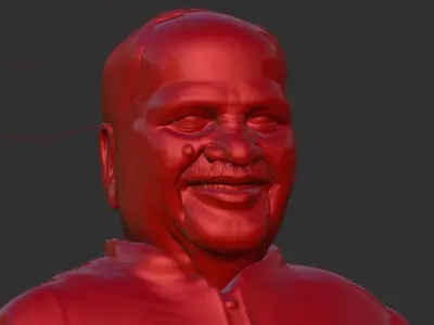 Miniature printable model 3D print model