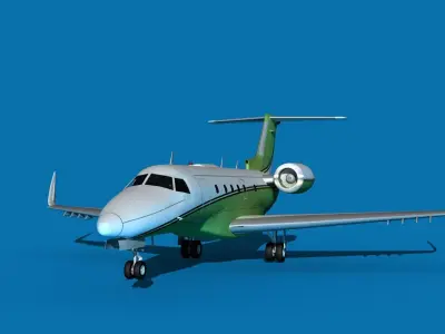 Embraer Praetor 500 V10 3D model