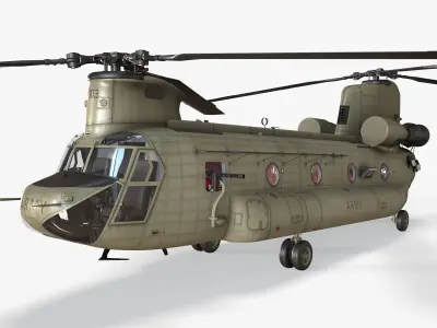 Helicopters Chinook CH-47 Collection 