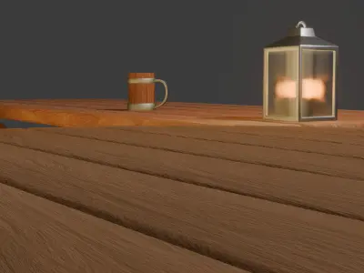 Tavern assets pack 1 Low-poly 3D model