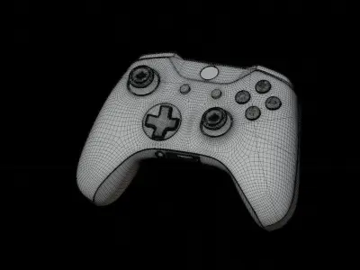 Joystick 3D Illustration 3D model