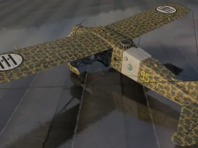 Caproni Ca-133 bis 3D model