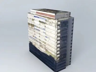 Stn 12 Minneapolis Former 1886 Fire Station 12 Free 3D model