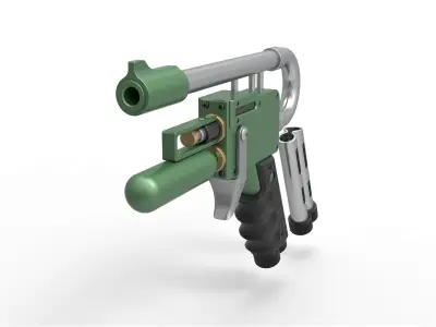Gas Gun from the movie Green Hornet 2011 3D model