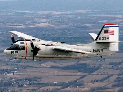 Grumman C-1 Trader 3D model