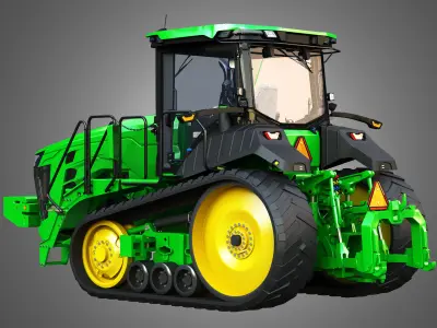 JD - 8RT Series Tractor 3D model