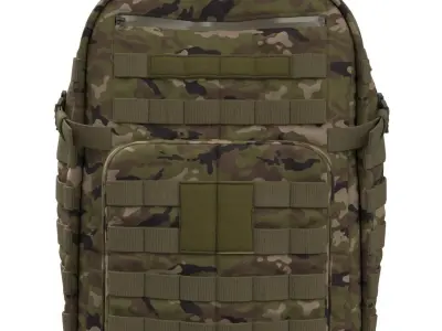 511 Tactical RUSH72 Backpack - Marvelous Designer 3D model