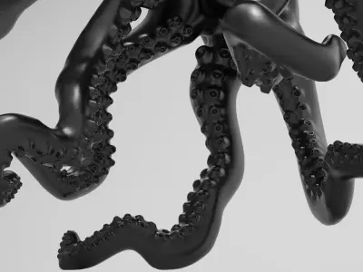 King Octopus 3D model