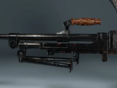 Bren mk II PBR 3D model