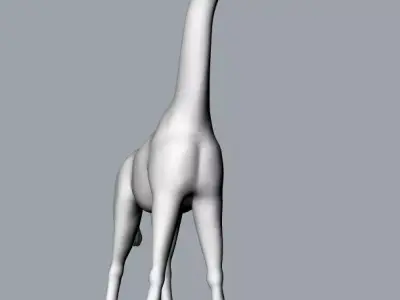giraffe Free 3D print model