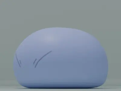 Rimuru slime Low-poly 3D model