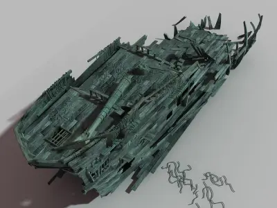 Shipwreck 03 3D model