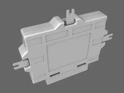 ECU Engine Control Unit 3D model