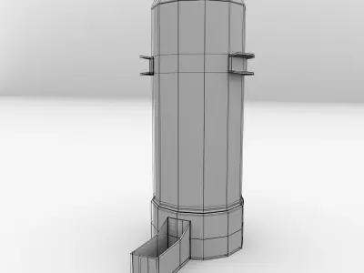 Bird Auto Drinker 3D model