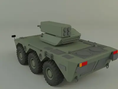 AVC Mk1 military vehicle 3D model