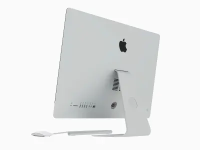 Apple iMac 3D Models Free low-poly 3D model