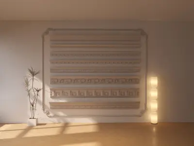 European-style Components Issue 1 -004 Low-poly 3D model