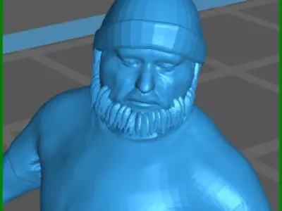 Fishing Boat Crew Free 3D print model