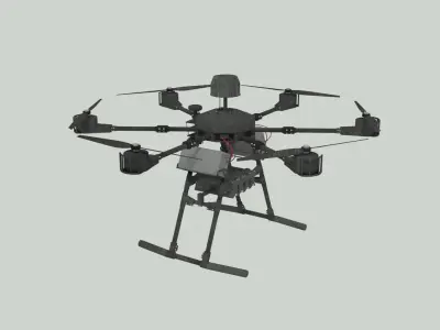 Baba Yaga Ukrainian Drone 3D model