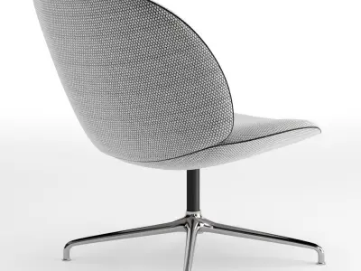 Beetle Lounge Chair - Gubi 3D model