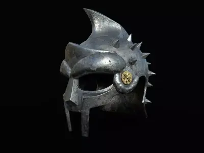 Gladiator Helmet 3d digital download 3D print model