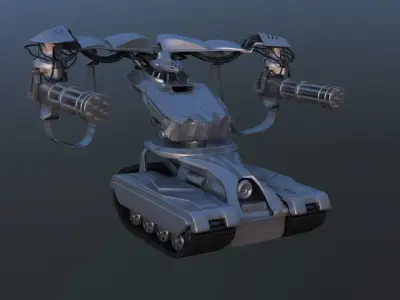 Terminator T1 Salvation Movie 3D model