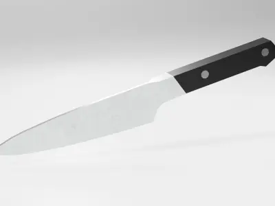 UtilityKnife low poly Low-poly 3D model