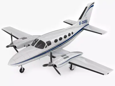 Cessna 421 Golden Eagle 3D model