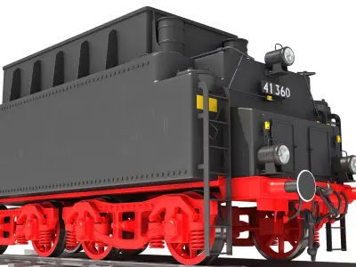 Tender Coal Car 3D model