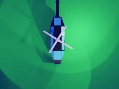 Helicopter heli pad Free low-poly 3D model