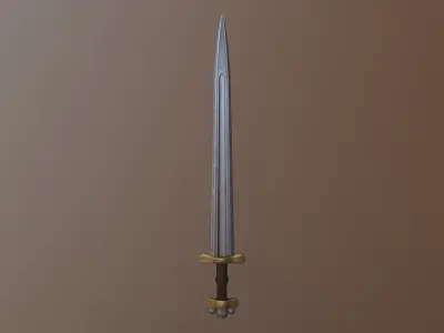 Medieval Sword pack 1 Low-poly 3D model