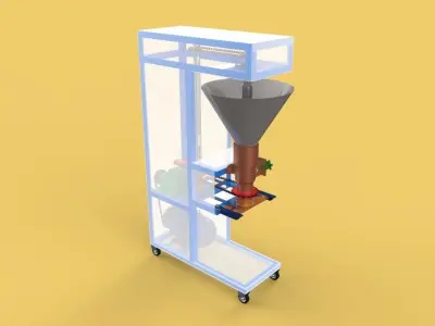 MEATBALL MAKER MACHINE FOR MEAT BALL FORMING MOLDING 3D model