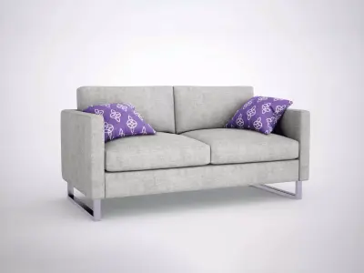 Goodland Two-Seater Sofa Free 3D model