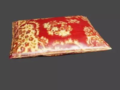 pillow gold 3D model