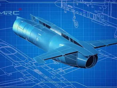 AERO ALCA 159 Low-poly 3D model