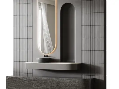 Bathroom furniture 3 3D model