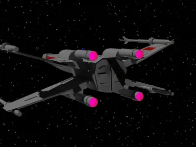 Star Wars - X Wing 3D model