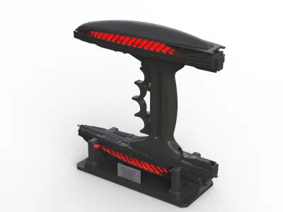 Romulan Disruptor - Star Trek - Commercial - Printable - STL 3D print model