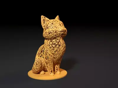 Cat decor 2 Free 3D print model