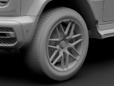 Mercedes AMG G 63 Edition 1 2019 wheel 3D model