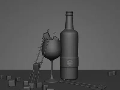 pastis 51 3D model