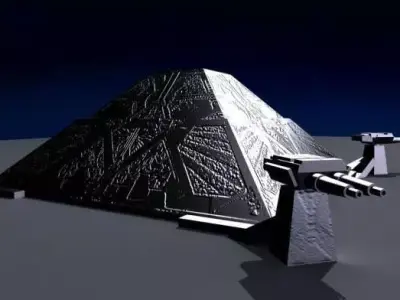 Skynet star wars pyramid Free 3D model
