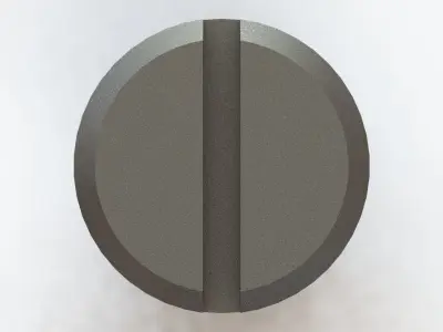 Posicionador Esfera Screw Center Positioner Ball GN615 M4 K KN 3D model