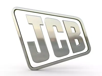 jcb logo 3D model