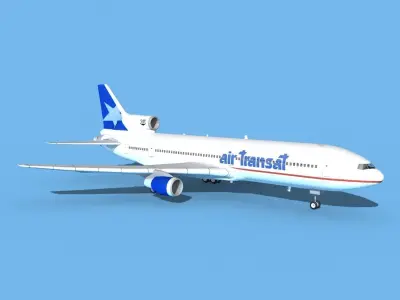 Lockheed L-1011 TriStar Air Transat 2 3D model