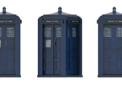 Tardis Prop 3D model