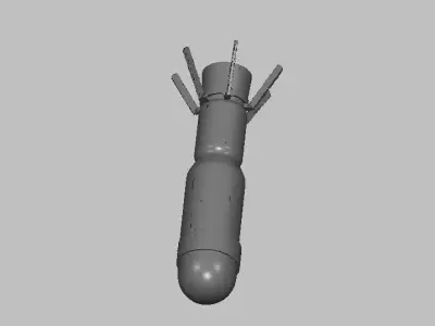Misile file 3D print model