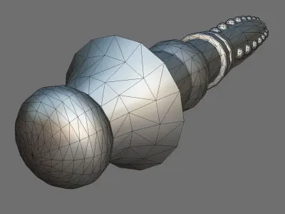 Billy Club Low-poly 3D model